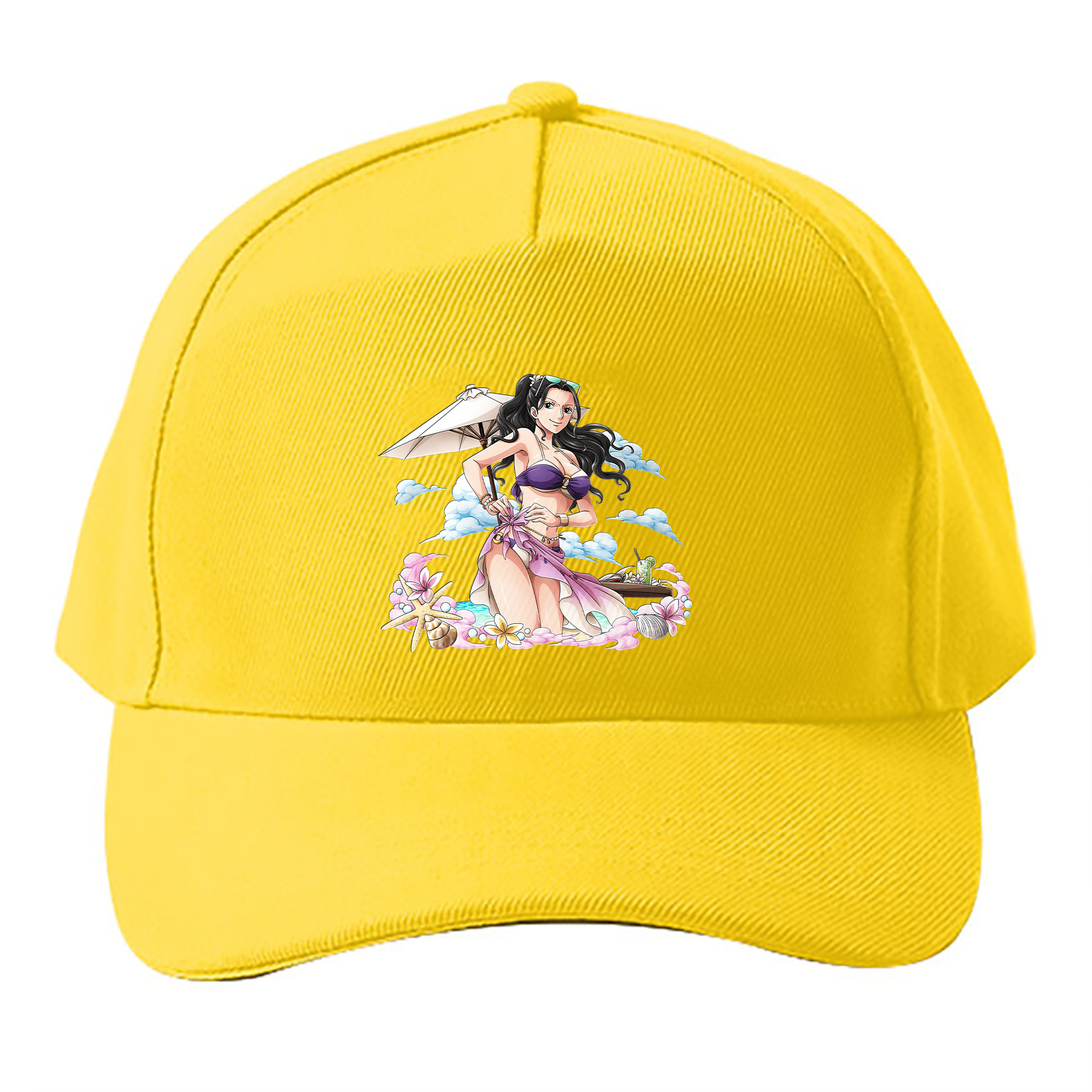 （画像用） ワンピース ニコ・ロビン ONE PIECE Nico Robin ベースボールキャップ 綿100％ 男女兼用 帽子 スポーツ